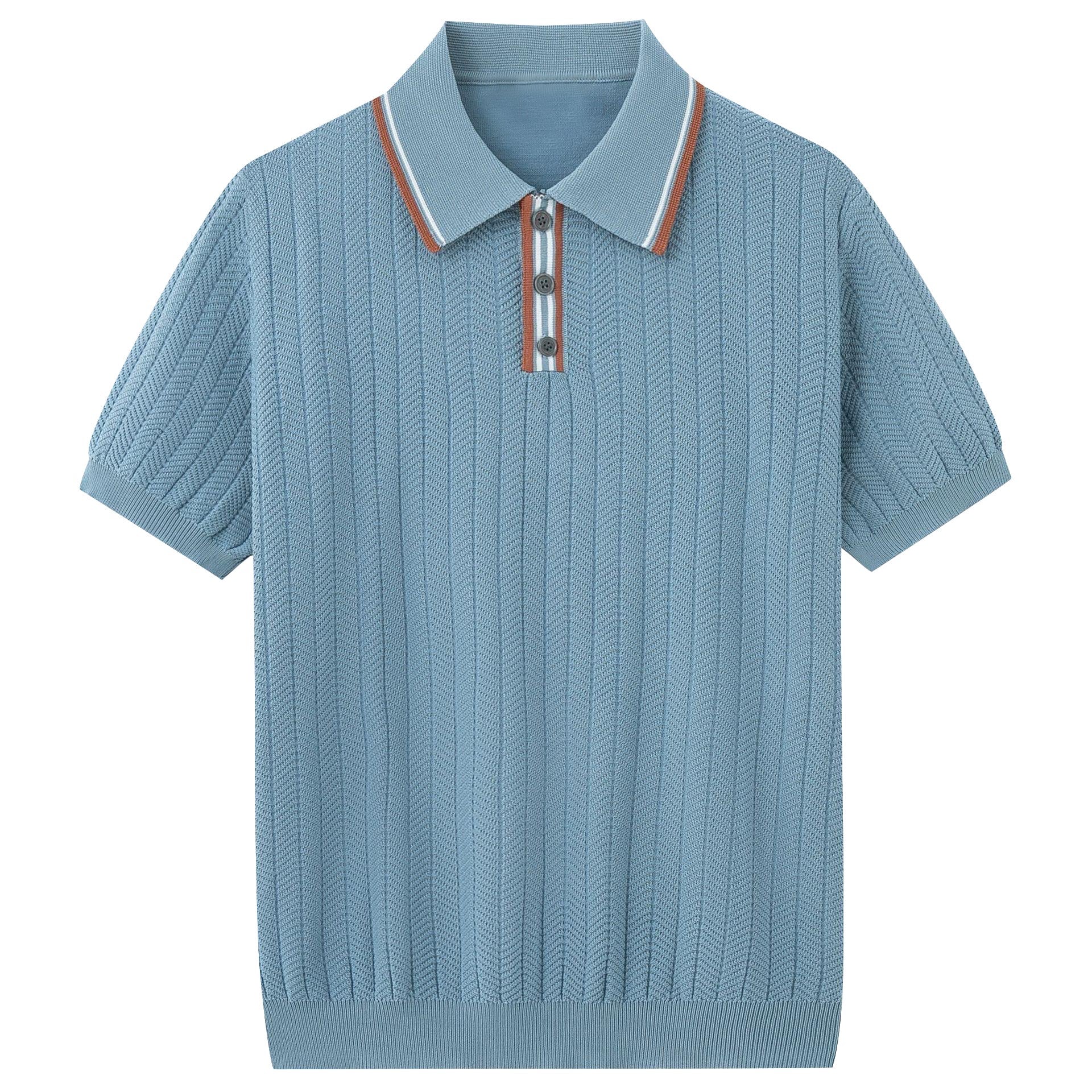 Polo azul