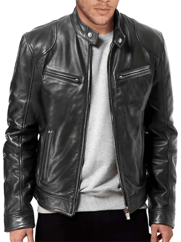 Chaqueta de cuero