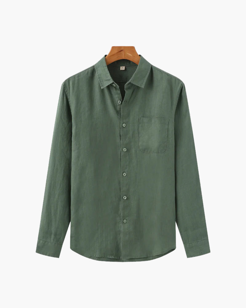 Camisa de lino Massimo