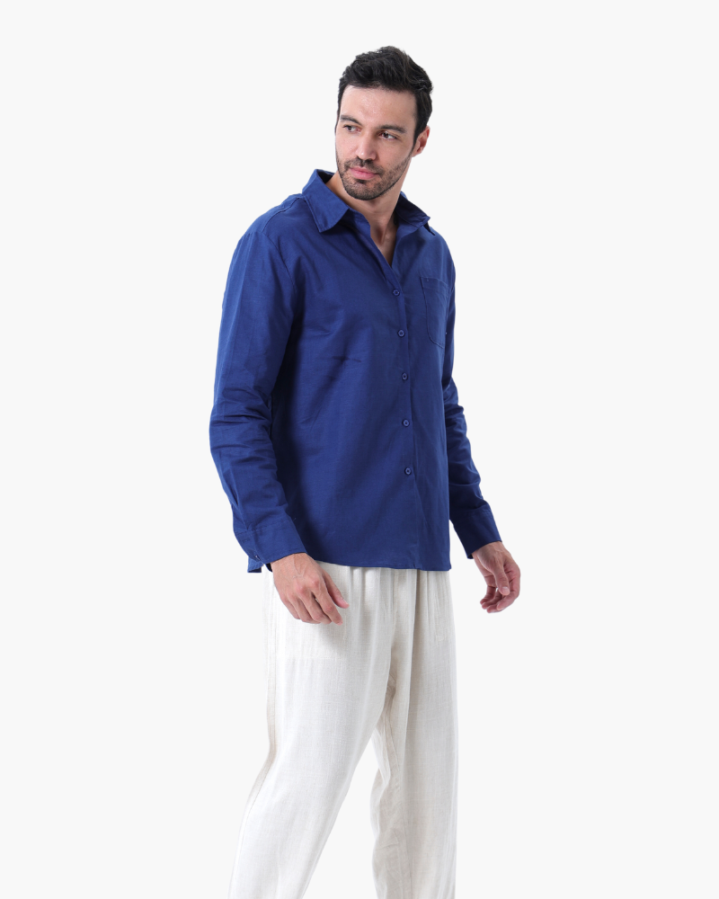 Camisa de lino Massimo