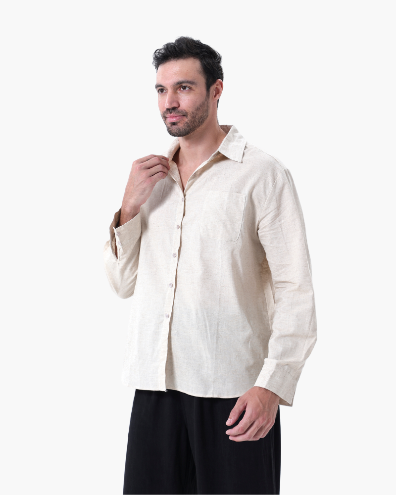 Camisa de lino Massimo
